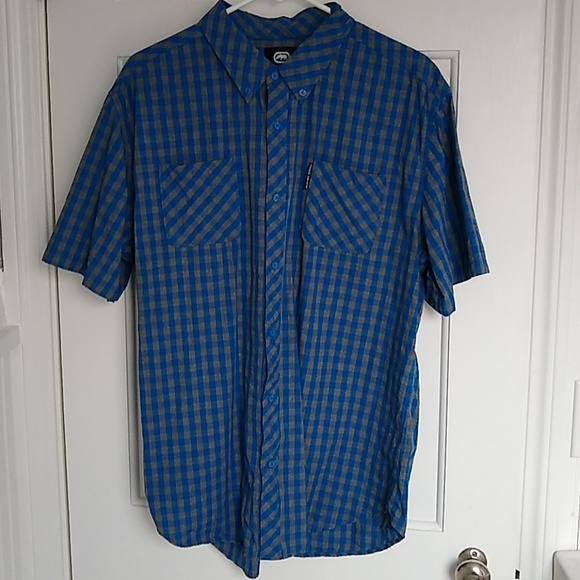 Plaid Mechanic Polo - Picture 2 of 4